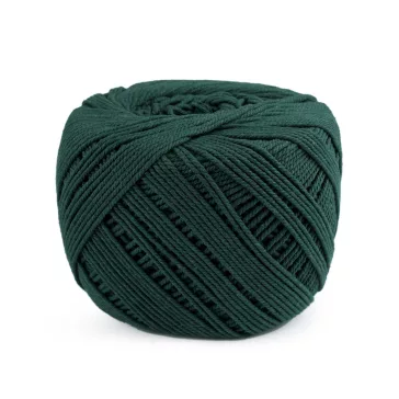   Pamut fonal makramé Ø2-2,5 mm - 14 zöld sötét (3 db-os csomagolás)