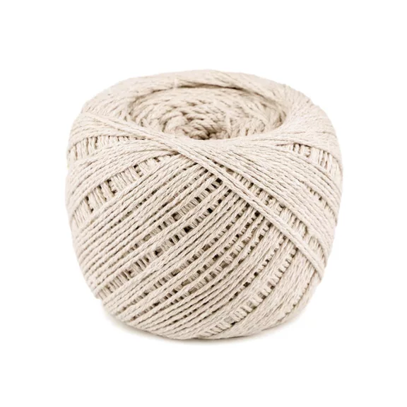 Pamut fonal makramé Ø2-2,5 mm - 18 ecru (1 db-os csomagolás) Pamut fonal makramé Ø2-2,5 mm - 18 ecru (1 db-os csomagolás)