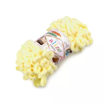   Kötőfonal Alize Puffy 100 g - 16 (13) vil. sárga (1 db-os csomagolás)