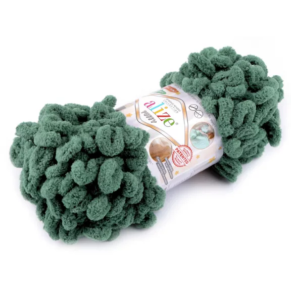 Kötőfonal Alize Puffy 100 g - 30 (532) élénkzöld (1 db-os csomagolás) Kötőfonal Alize Puffy 100 g - 30 (532) élénkzöld (1 db-os csomagolás)