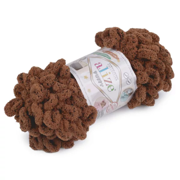 Kötőfonal Alize Puffy 100 g - 34 (321) dióbarna (1 db-os csomagolás) Kötőfonal Alize Puffy 100 g - 34 (321) dióbarna (1 db-os csomagolás)