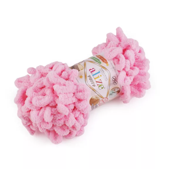 Kötőfonal Alize Puffy 100 g - 41 (185) rózsaszín (5 db-os csomagolás) Kötőfonal Alize Puffy 100 g - 41 (185) rózsaszín (5 db-os csomagolás)
