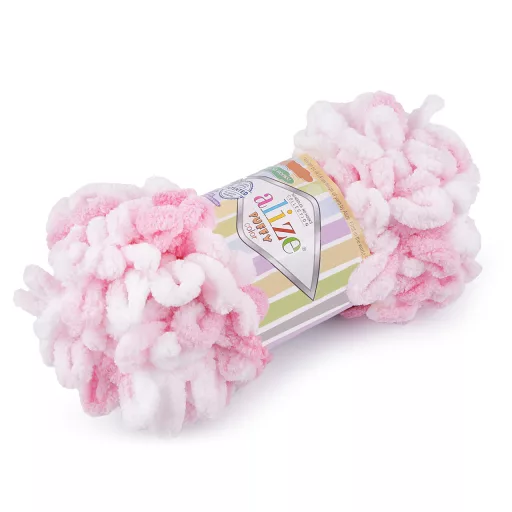 Kötőfonal Puffy color 100 g