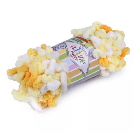 Kötőfonal Puffy color 100 g