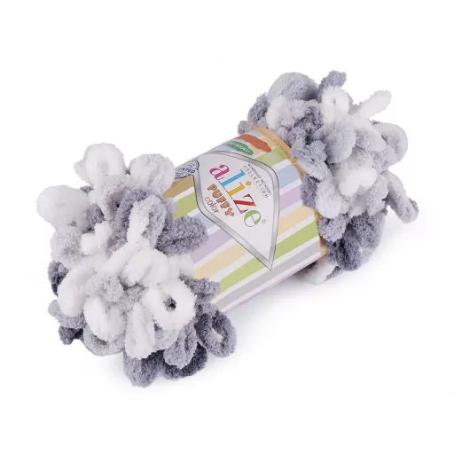 Kötőfonal Puffy color 100 g