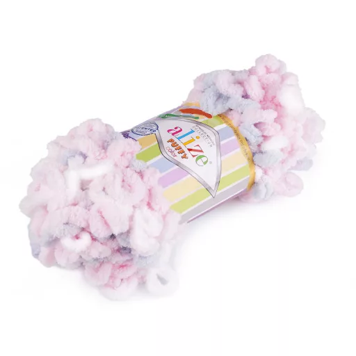 Kötőfonal Puffy color 100 g