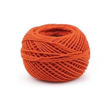   Pamut fonal makramé / horgolt 40 g fésülés - 21 (06) sárgarépás (1 db-os csomagolás)