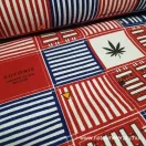 Prémium minőségű flanel, piros-kék kockás Prémium minőségű flanel, piros-kék kockás
