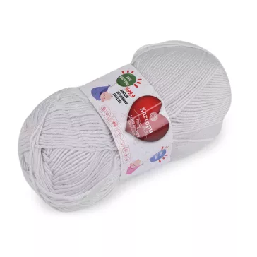   Kötőfonal Baby Love és Care 100 g - 10 (992) világosszürke (1 db-os csomagolás)