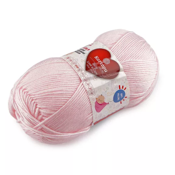 Kötőfonal Baby Love és Care 100 g - 25 (255) rózsaszín gyermeki (5 db-os csomagolás) Kötőfonal Baby Love és Care 100 g - 25 (255) rózsaszín gyermeki (5 db-os csomagolás)