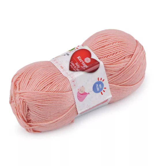 Kötőfonal Baby Love és Care 100 g - 31 (258) lazacszín (1 db-os csomagolás) Kötőfonal Baby Love és Care 100 g - 31 (258) lazacszín (1 db-os csomagolás)