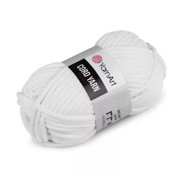Kötőfonal Cord Yarn 250 g - 13 (751) fehér (4 db-os csomagolás) Kötőfonal Cord Yarn 250 g - 13 (751) fehér (4 db-os csomagolás)
