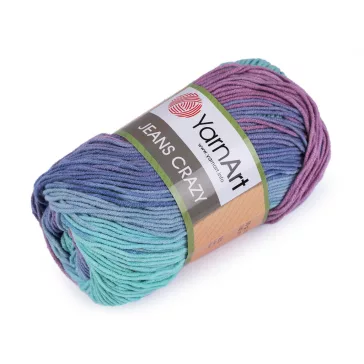   Kötőfonal Jeans Crazy 50 g - 6 (8203) menta kék (1 db-os csomagolás)