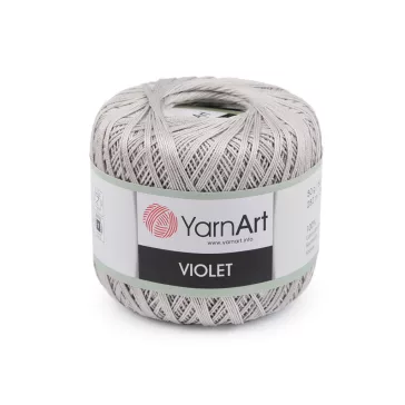   Pamut fonal horgolásra Violet 50 g - 13 (4920) galambszürke (1 db-os csomagolás)