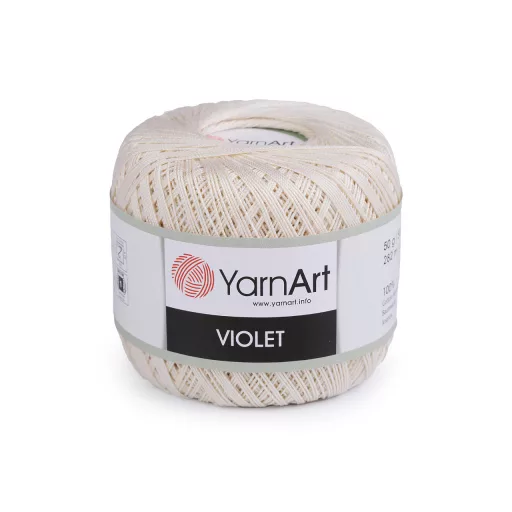 Pamut fonal horgolásra Violet 50 g