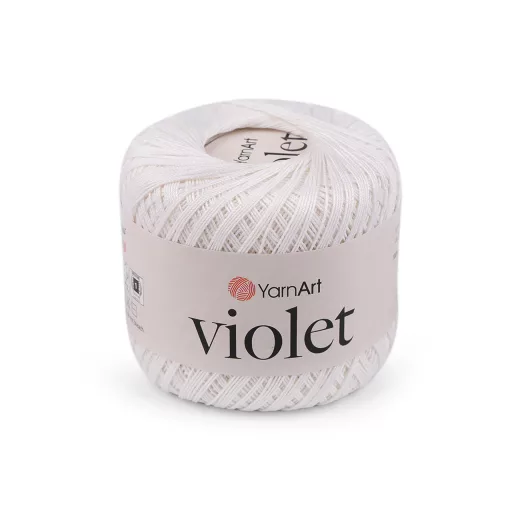 Pamut fonal horgolásra Violet 50 g