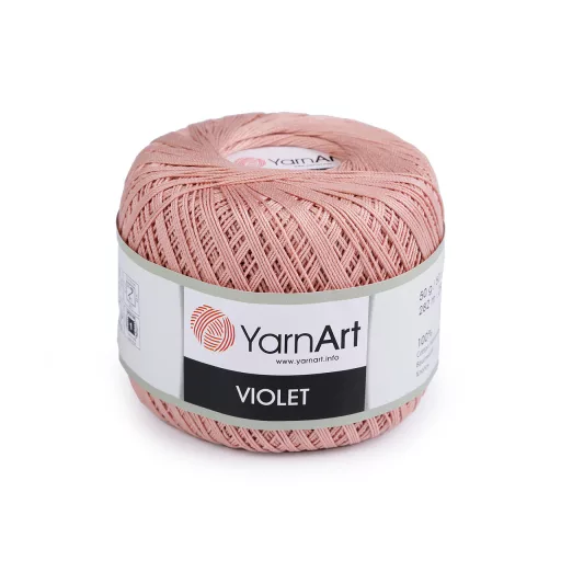 Pamut fonal horgolásra Violet 50 g