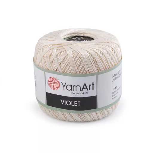 Pamut fonal horgolásra Violet 50 g