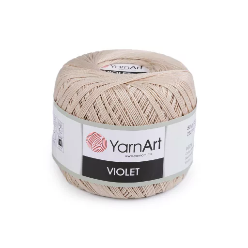 Pamut fonal horgolásra Violet 50 g