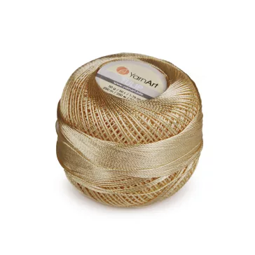   Horgoló fonal Tulip 50 g - 18 (428) arany sötét (6 db-os csomagolás)