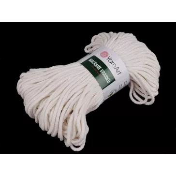   Kotöfonal Macrame Braided 250 g - 1 (752) világos krém (1 db-os csomagolás)