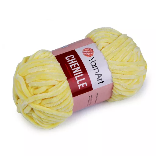 Zsinil kötőfonal Chenille 100 g