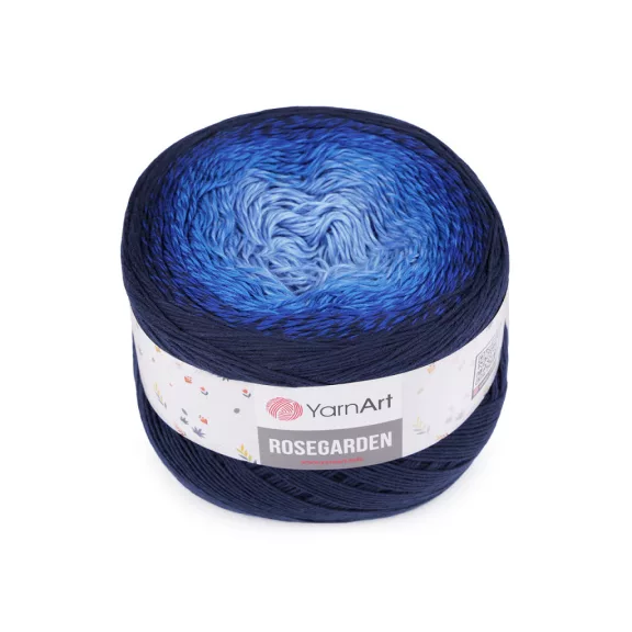 Pamut kötőfonal Rosegarden 250 g - 6 (325) blue dark (1 db-os csomagolás) Pamut kötőfonal Rosegarden 250 g - 6 (325) blue dark (1 db-os csomagolás)