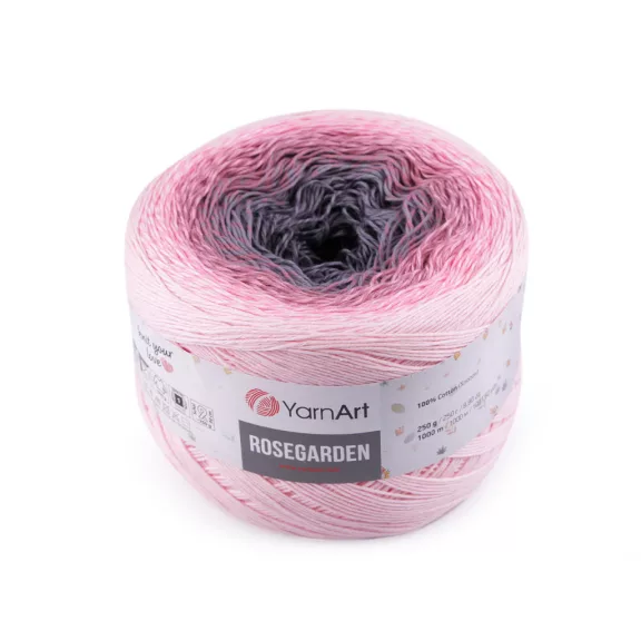 Pamut kötőfonal Rosegarden 250 g - 14 (313) középrózsaszín szürke 650266 650303 650321 650343 510604 (1 db-os csomagolás) Pamut kötőfonal Rosegarden 250 g - 14 (313) középrózsaszín szürke 650266 650303 650321 650343 510604 (1 db-os csomagolás)