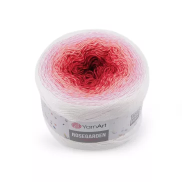   Pamut kötőfonal Rosegarden 250 g - 16 (304) piros (1 db-os csomagolás)