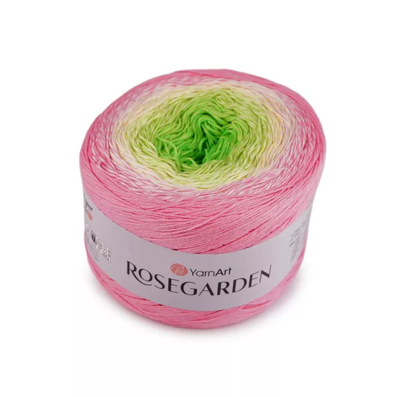 Pamut kötőfonal Rosegarden 250 g - 22 (314) rózsaszín zöld (1 db-os csomagolás) Pamut kötőfonal Rosegarden 250 g - 22 (314) rózsaszín zöld (1 db-os csomagolás)