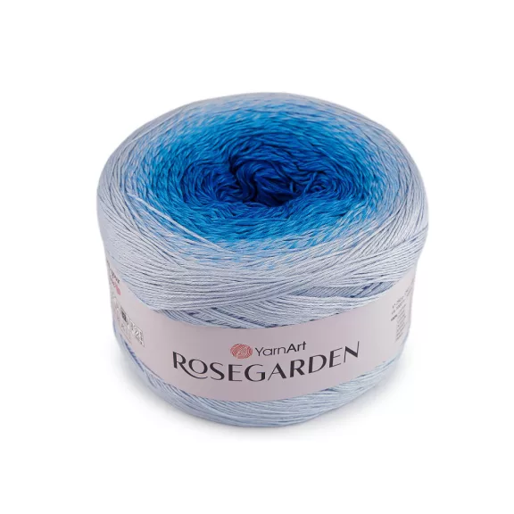 Pamut kötőfonal Rosegarden 250 g - 23 (316) jégkék kék (1 db-os csomagolás) Pamut kötőfonal Rosegarden 250 g - 23 (316) jégkék kék (1 db-os csomagolás)