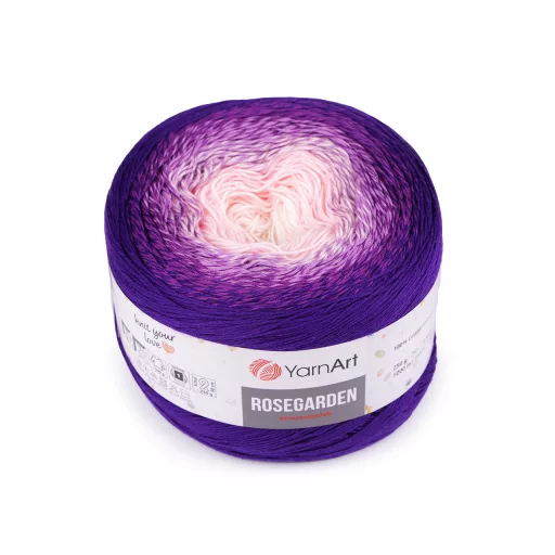 Pamut kötőfonal Rosegarden 250 g