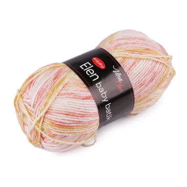   Kötőfonal Elen baby batikolt 100 g - 3 (5119) lazacszín (1 db-os csomagolás)
