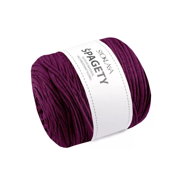 Spaghetti / fonal 550 g - 10 lila sötét különböző színárnyalatok (1 db-os csomagolás) Spaghetti / fonal 550 g - 10 lila sötét különböző színárnyalatok (1 db-os csomagolás)