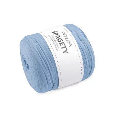   Spaghetti / fonal 550 g - 12 világoskék különböző színárnyalatok (5 db-os csomagolás)