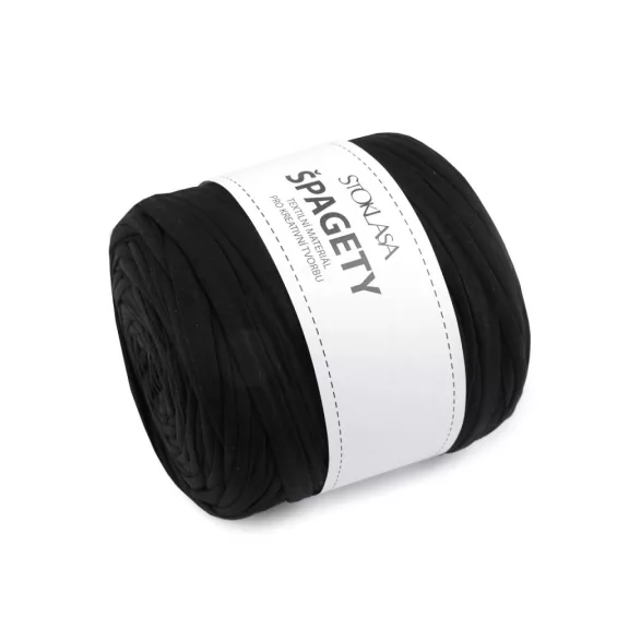 Spaghetti / fonal 550 g - 20 fekete különböző színárnyalatok (1 db-os csomagolás) Spaghetti / fonal 550 g - 20 fekete különböző színárnyalatok (1 db-os csomagolás)