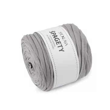   Spaghetti / fonal 550 g - 21 szürke különböző színárnyalatok (5 db-os csomagolás)