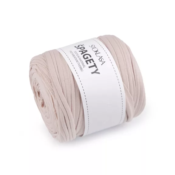 Spaghetti / fonal 550 g - 25 világos bézs különböző színárnyalatok (5 db-os csomagolás) Spaghetti / fonal 550 g - 25 világos bézs különböző színárnyalatok (5 db-os csomagolás)