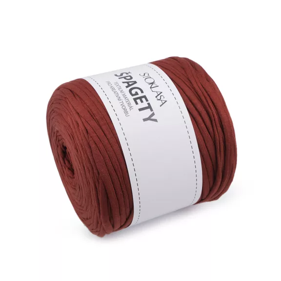 Spaghetti / fonal 550 g - 35 rozsdaszín különböző színárnyalatok (1 db-os csomagolás) Spaghetti / fonal 550 g - 35 rozsdaszín különböző színárnyalatok (1 db-os csomagolás)