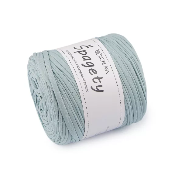 Spaghetti / fonal 550 g - 55 zöld zsálya világos különböző színárnyalatok (1 db-os csomagolás) Spaghetti / fonal 550 g - 55 zöld zsálya világos különböző színárnyalatok (1 db-os csomagolás)