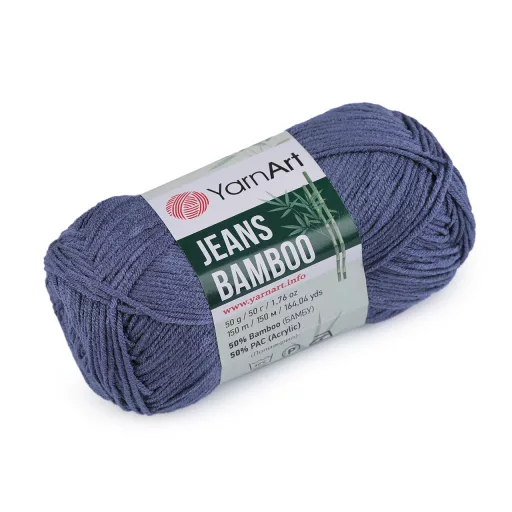 Kötőfonal Jeans Bamboo 50 g