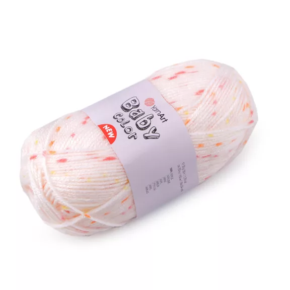 Kötőfonal Baby Color 50 g - 11 (215) világos piros (5 db-os csomagolás) Kötőfonal Baby Color 50 g - 11 (215) világos piros (5 db-os csomagolás)