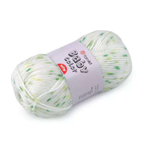 Kötőfonal Baby Color 50 g - 12 (216) zöld (1 db-os csomagolás) Kötőfonal Baby Color 50 g - 12 (216) zöld (1 db-os csomagolás)