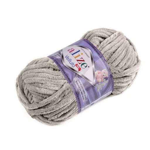 Kötő zsinil fonal Alize Velluto 100 g
