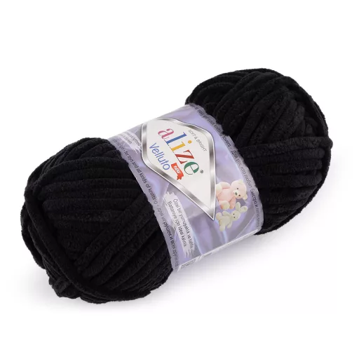 Kötő zsinil fonal Alize Velluto 100 g