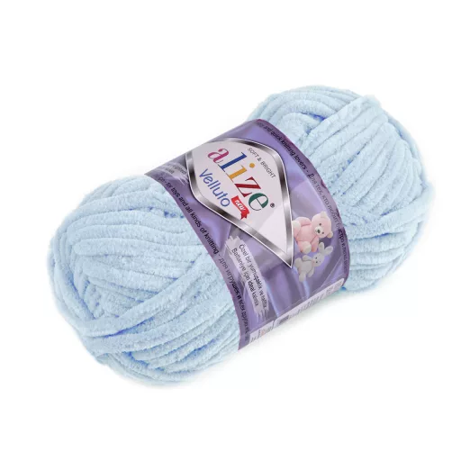 Kötő zsinil fonal Alize Velluto 100 g