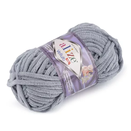 Kötő zsinil fonal Alize Velluto 100 g