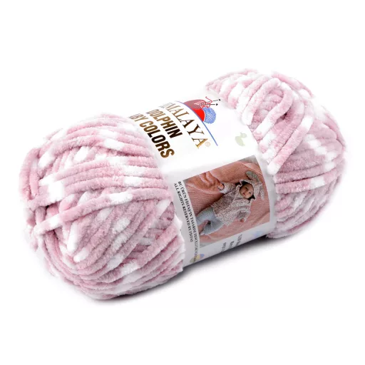Fonott zsinil fonal Dolphin Baby Colors 100 g