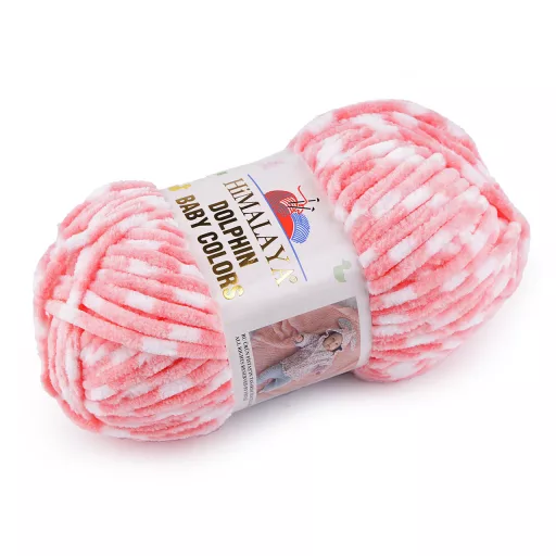 Fonott zsinil fonal Dolphin Baby Colors 100 g
