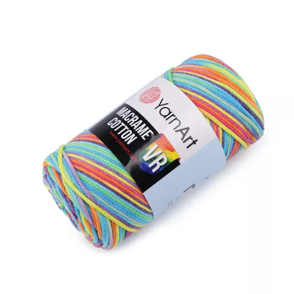 Kötőfonal Macrame Cotton 250 g - 2 (919) multicolor (1 db-os csomagolás) Kötőfonal Macrame Cotton 250 g - 2 (919) multicolor (1 db-os csomagolás)
